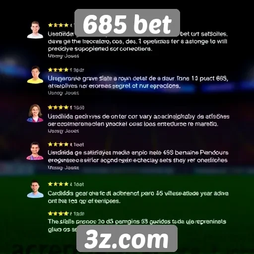 Experiência do usuário no 685 bet avaliada por jogadores